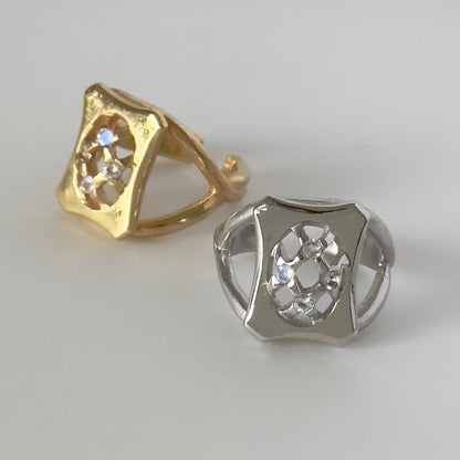 [ moon stone ] apple pie gold [ free size ]