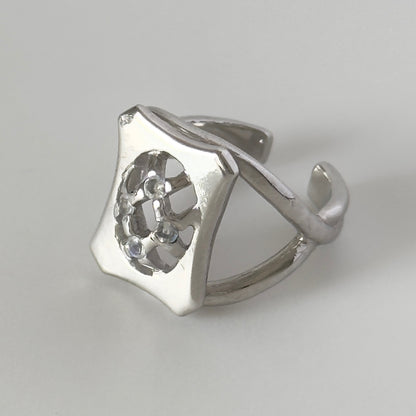 [ moon stone ] apple pie silver [ free size ]