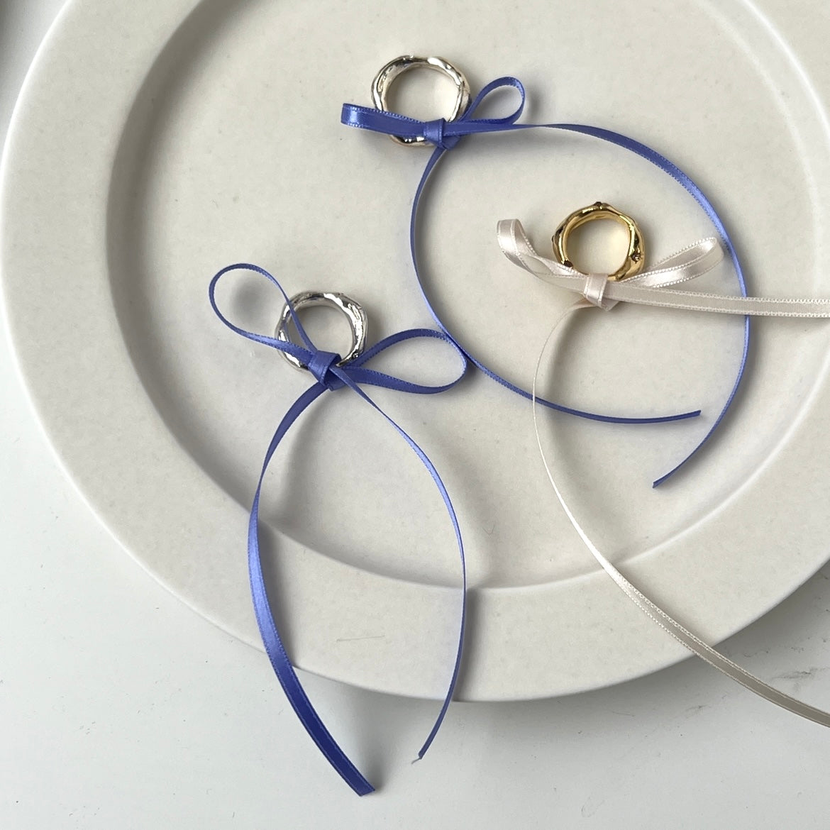 [ mint ] nuanced pinky ring [ gold ]