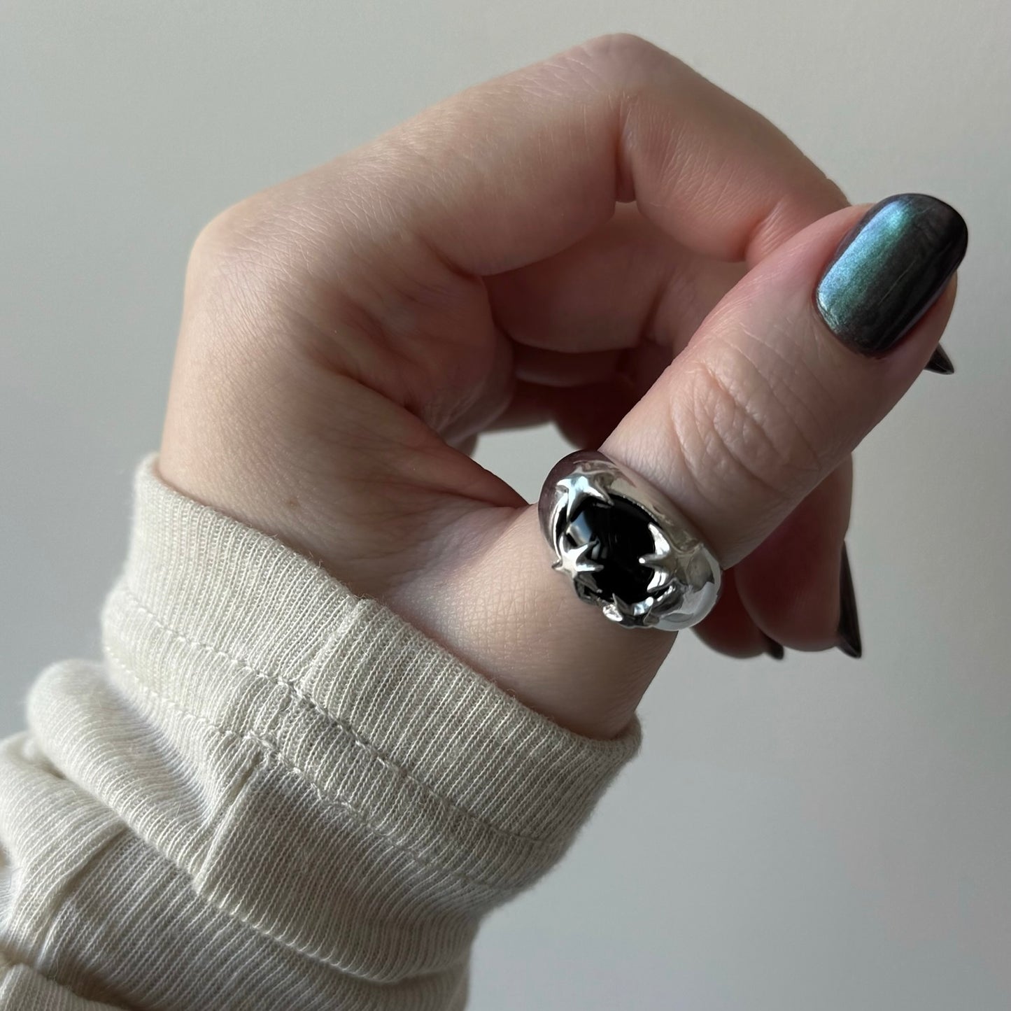 [ silver ] twinkle ring