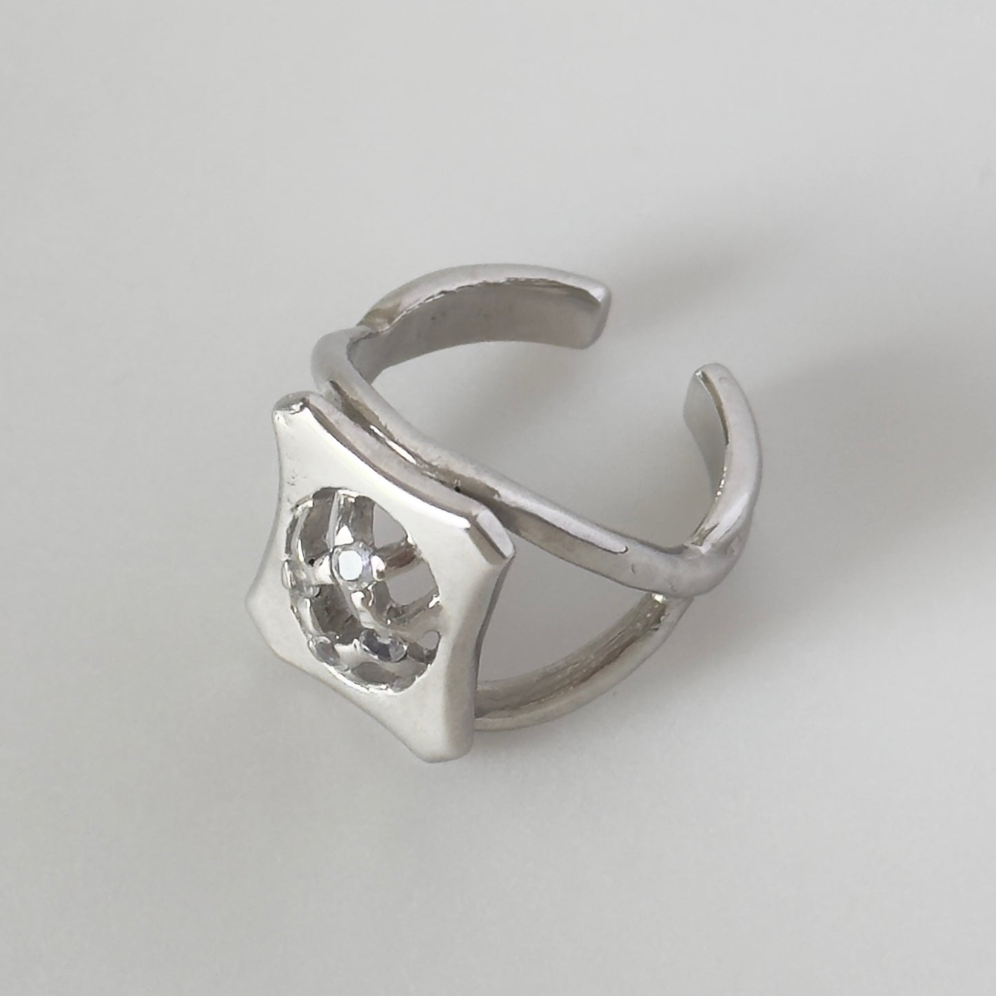 [ moon stone ] apple pie silver [ free size ]
