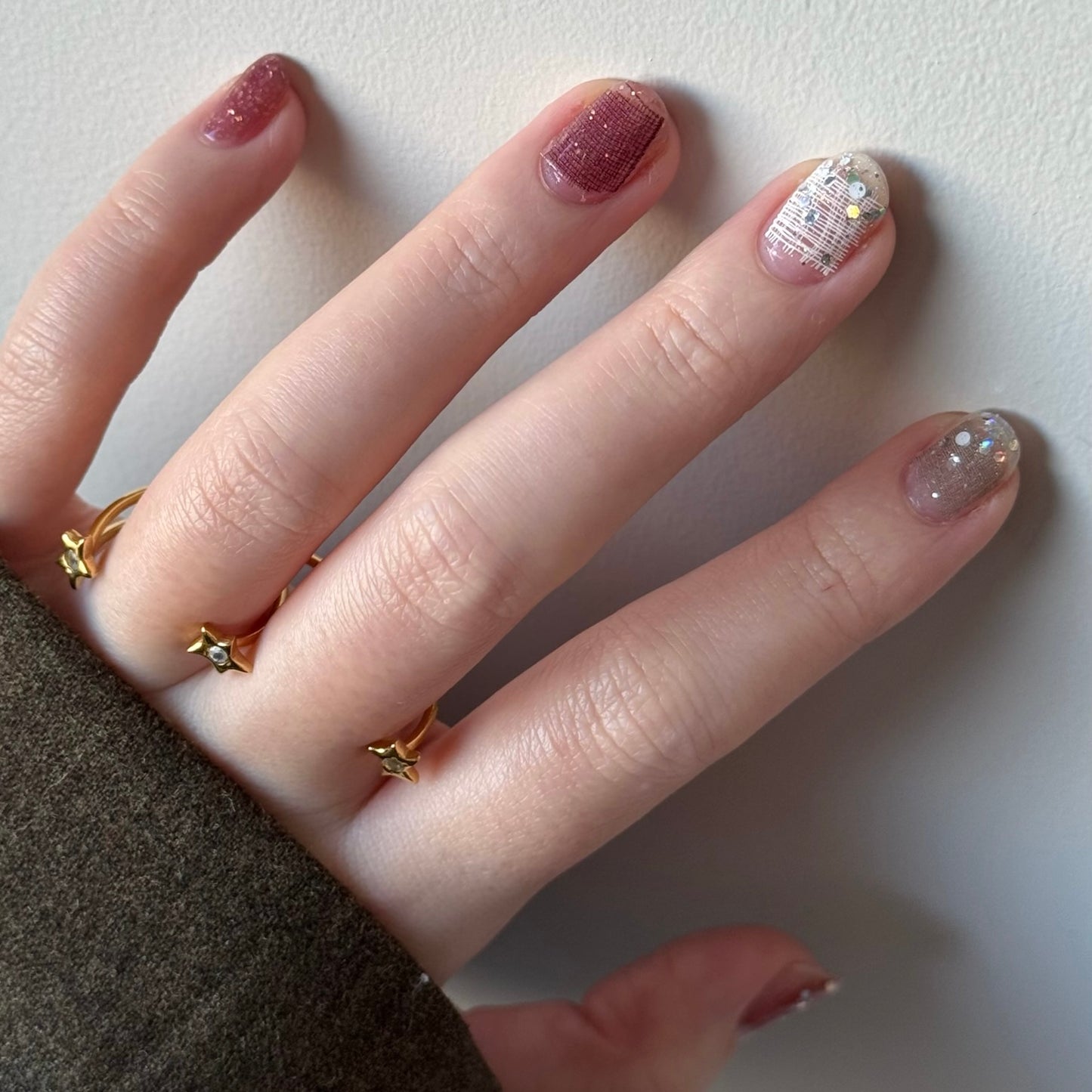 [ KNIT & CHEEK ] NAIL ARRANGE SHEET SET
