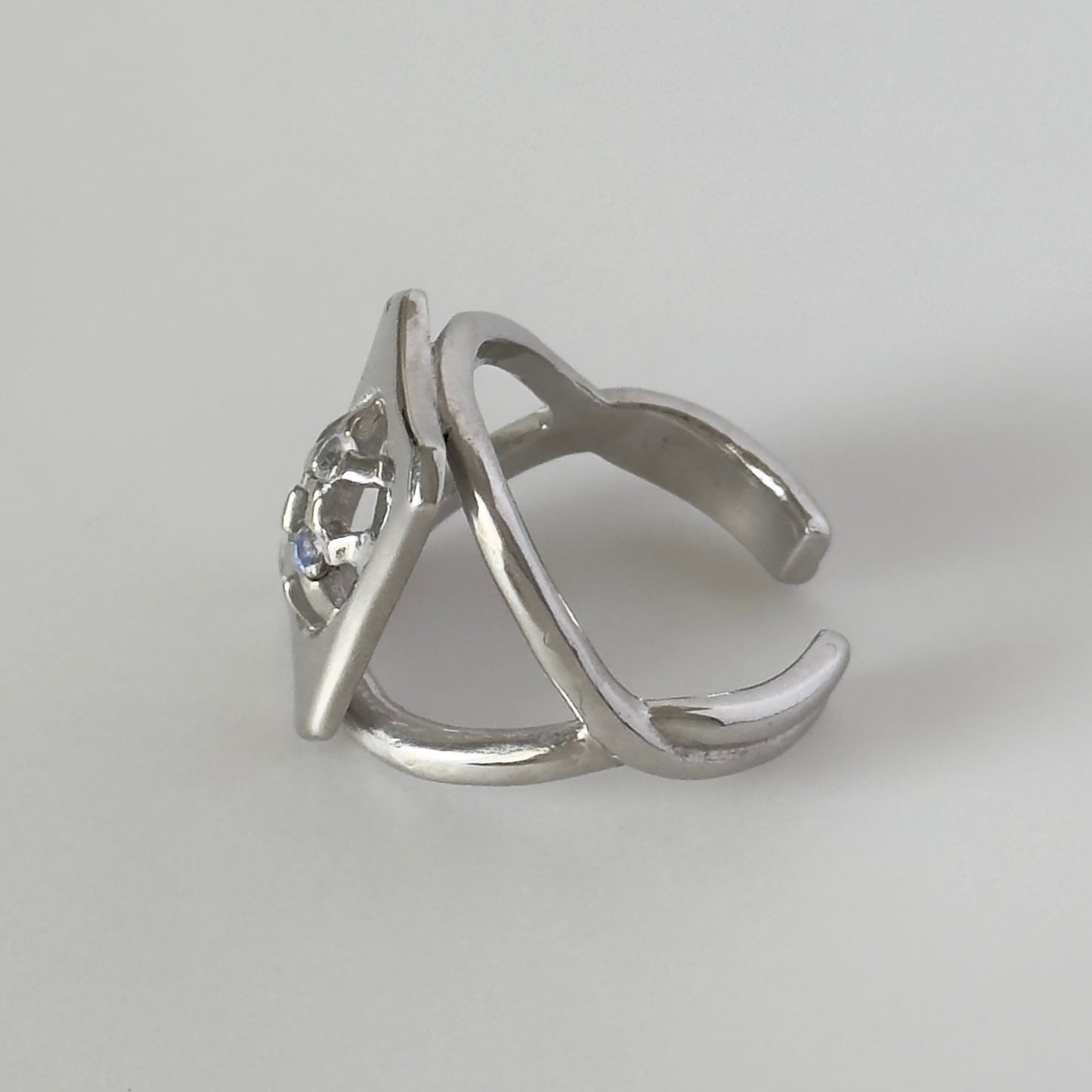 [ moon stone ] apple pie silver [ free size ]