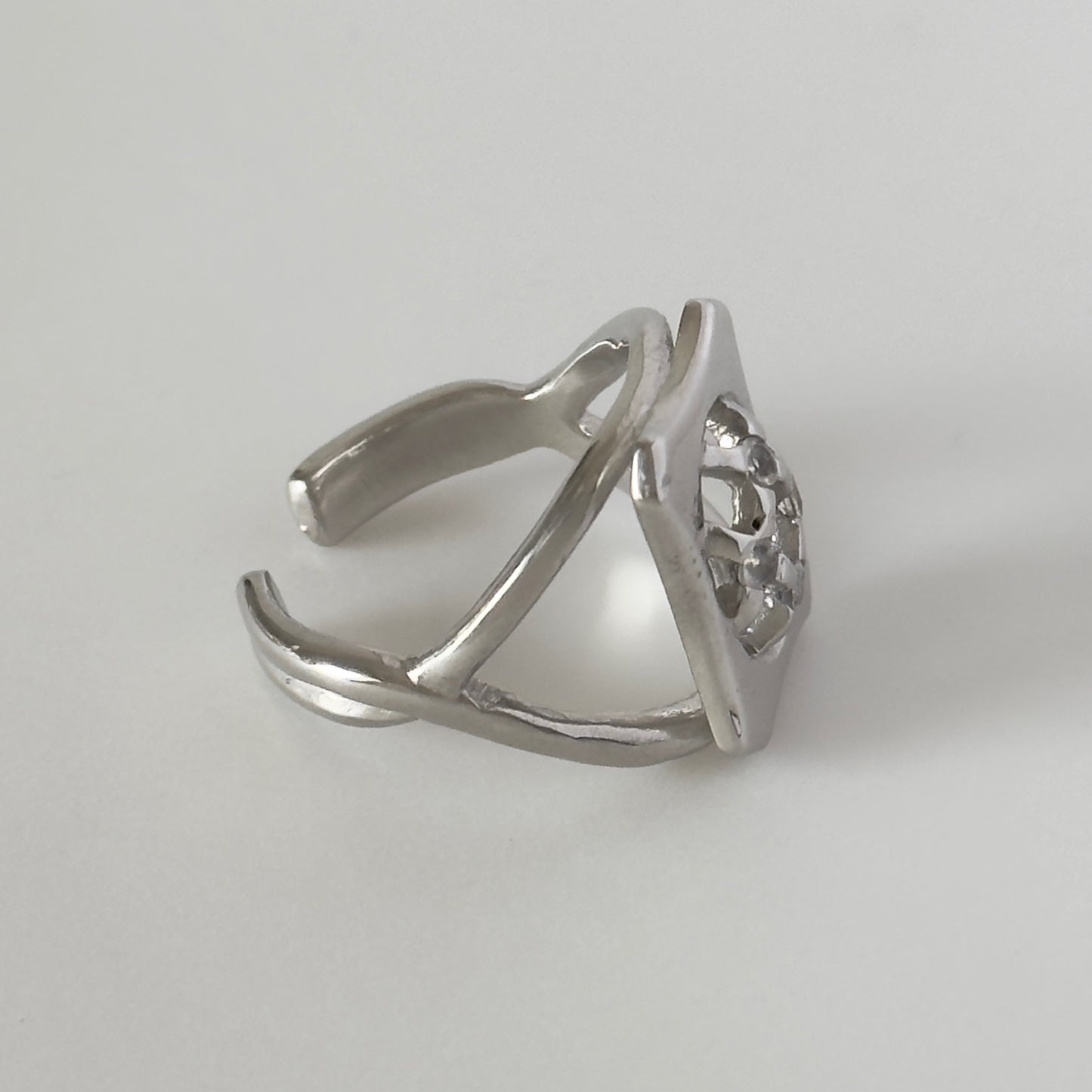 [ moon stone ] apple pie silver [ free size ]