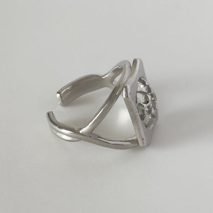 [ moon stone ] apple pie silver [ free size ]