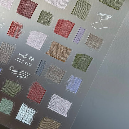 [ KNIT & CHEEK ] NAIL ARRANGE SHEET SET