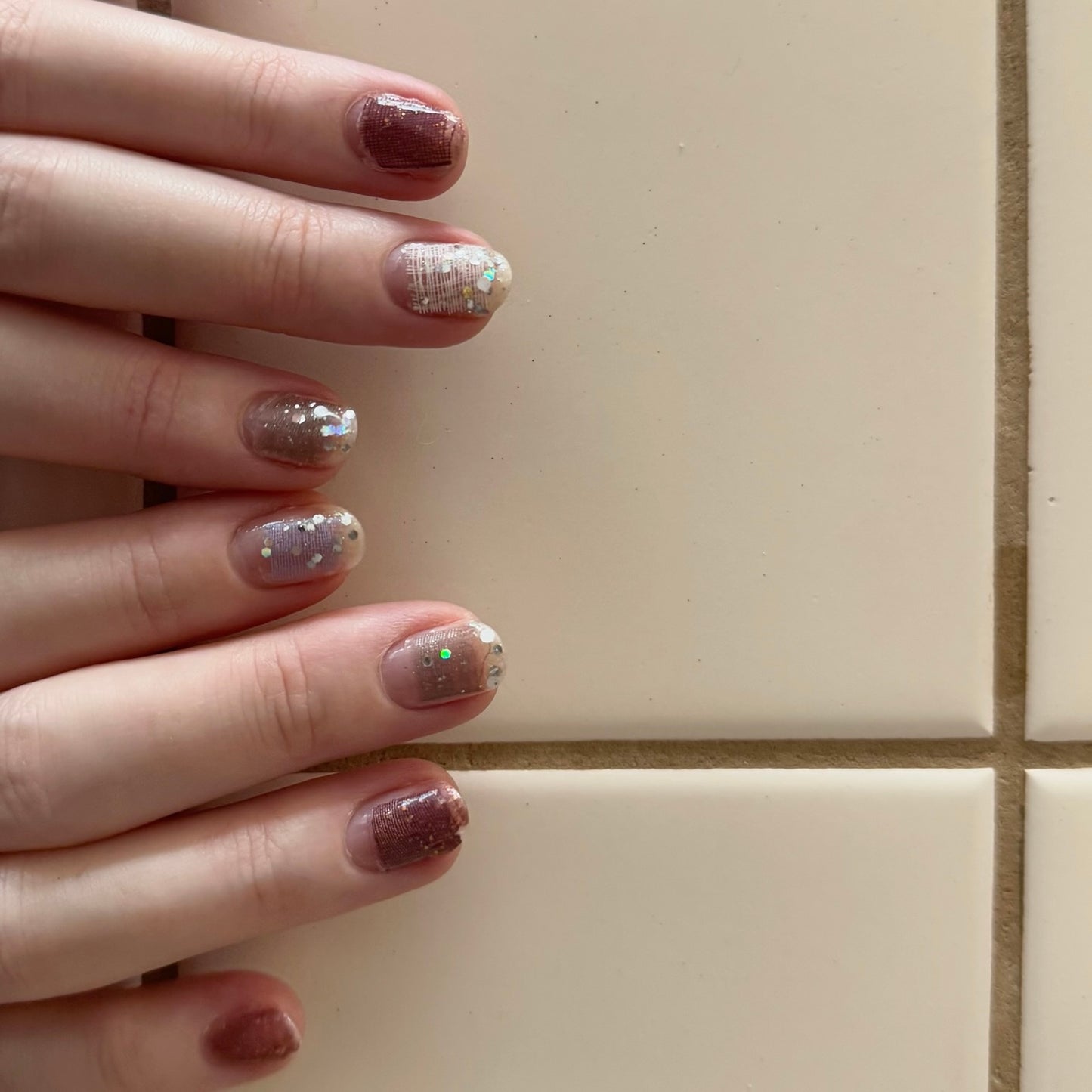 [ KNIT & CHEEK ] NAIL ARRANGE SHEET SET
