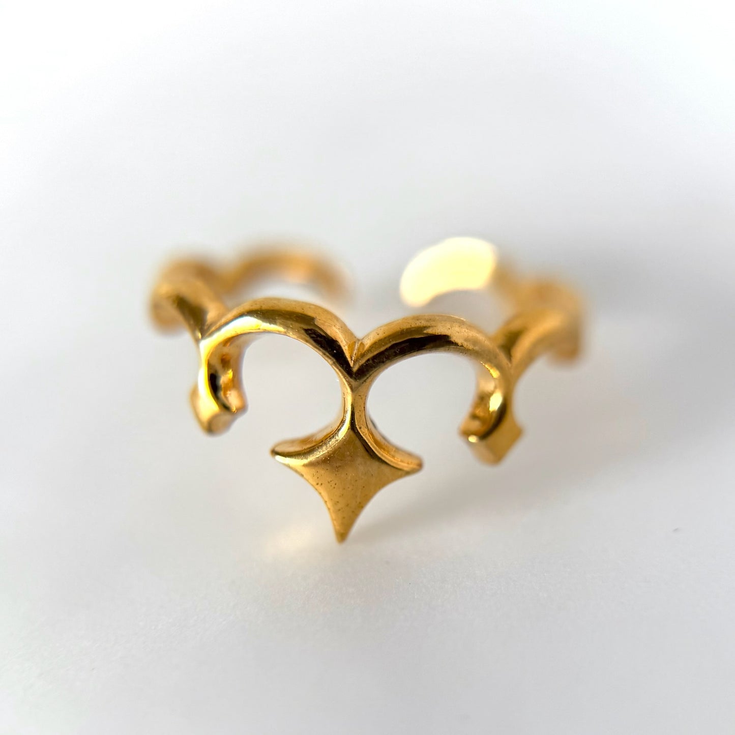 tiara ring gold