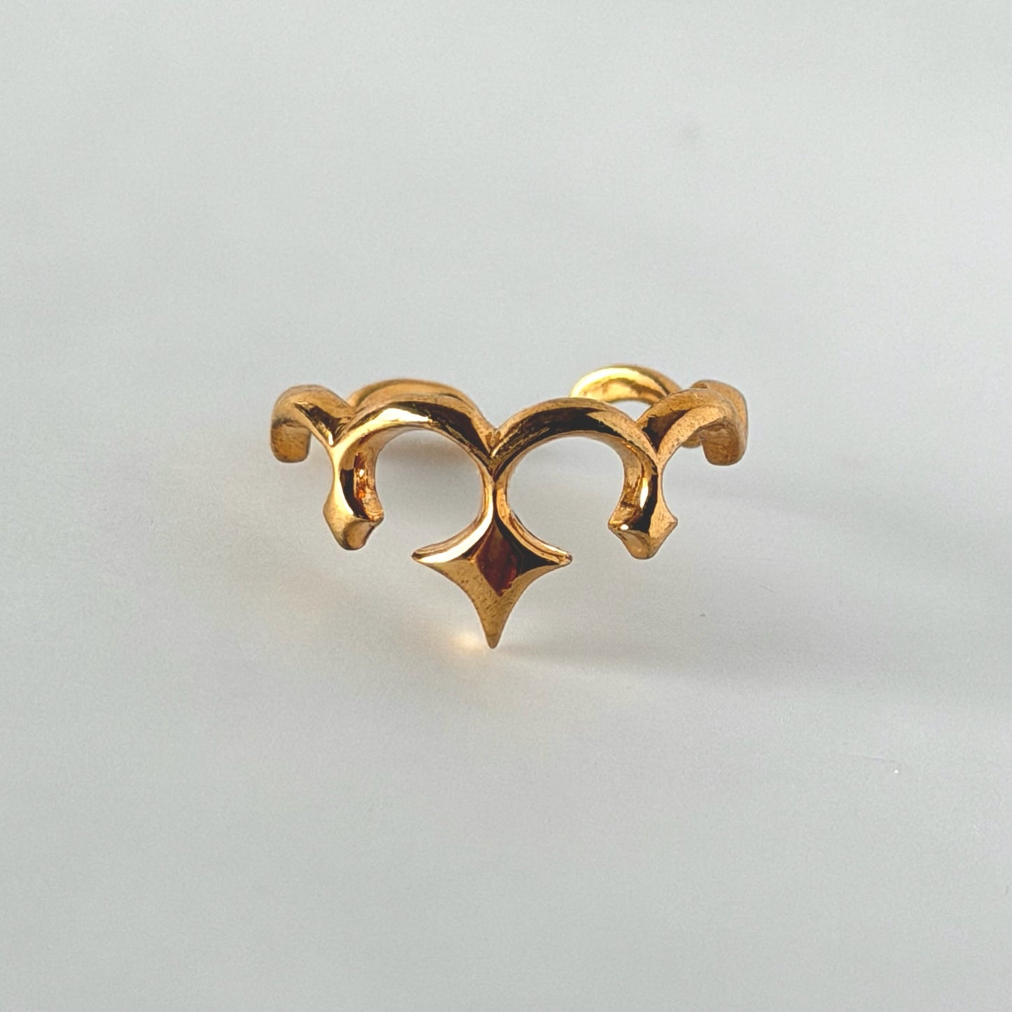 tiara ring gold