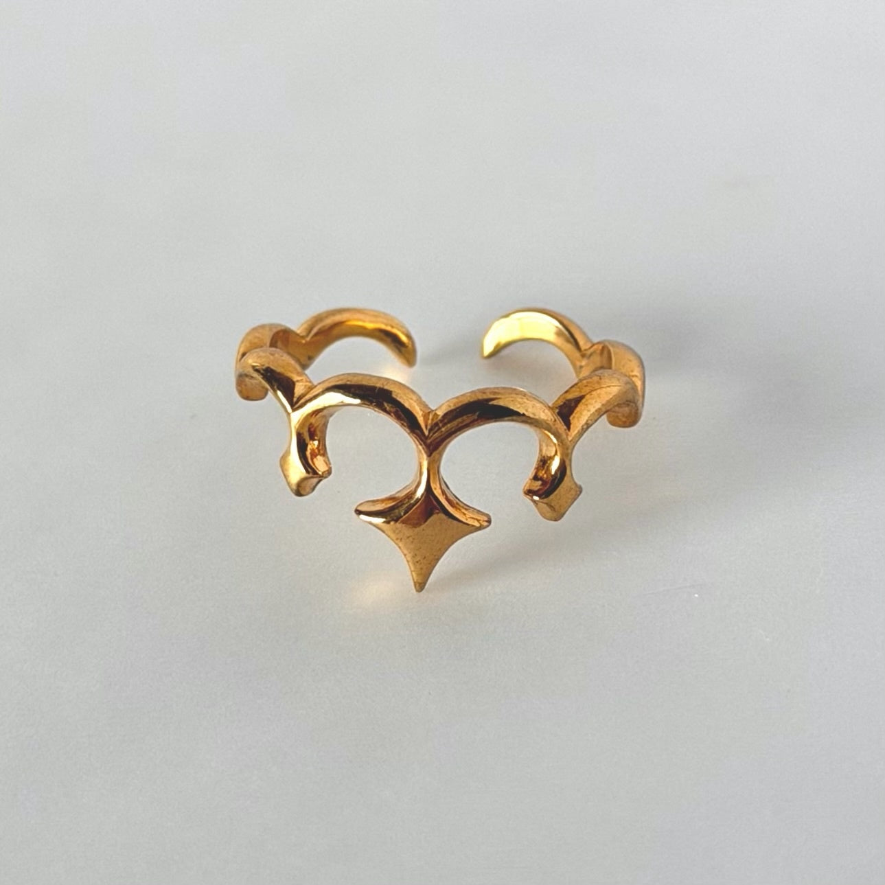 tiara ring gold