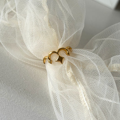 tiara ring gold