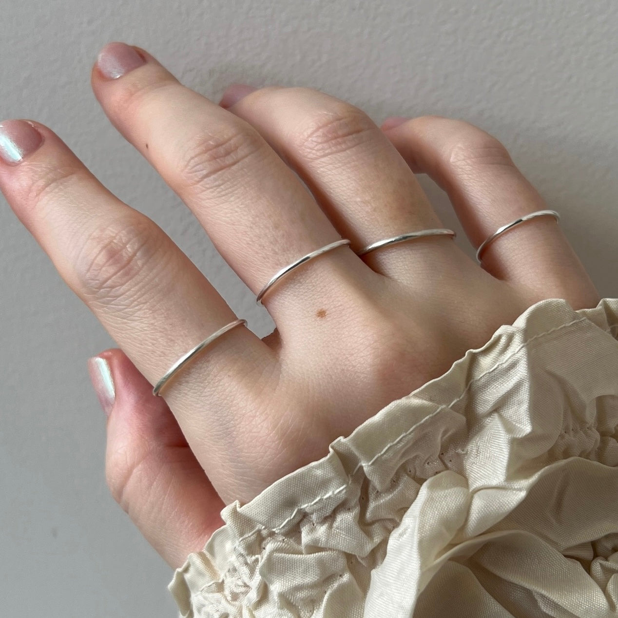 pomum リング ㅤ キラキラのストーンリング✴︎ 8/2からの名古屋POPUPでも