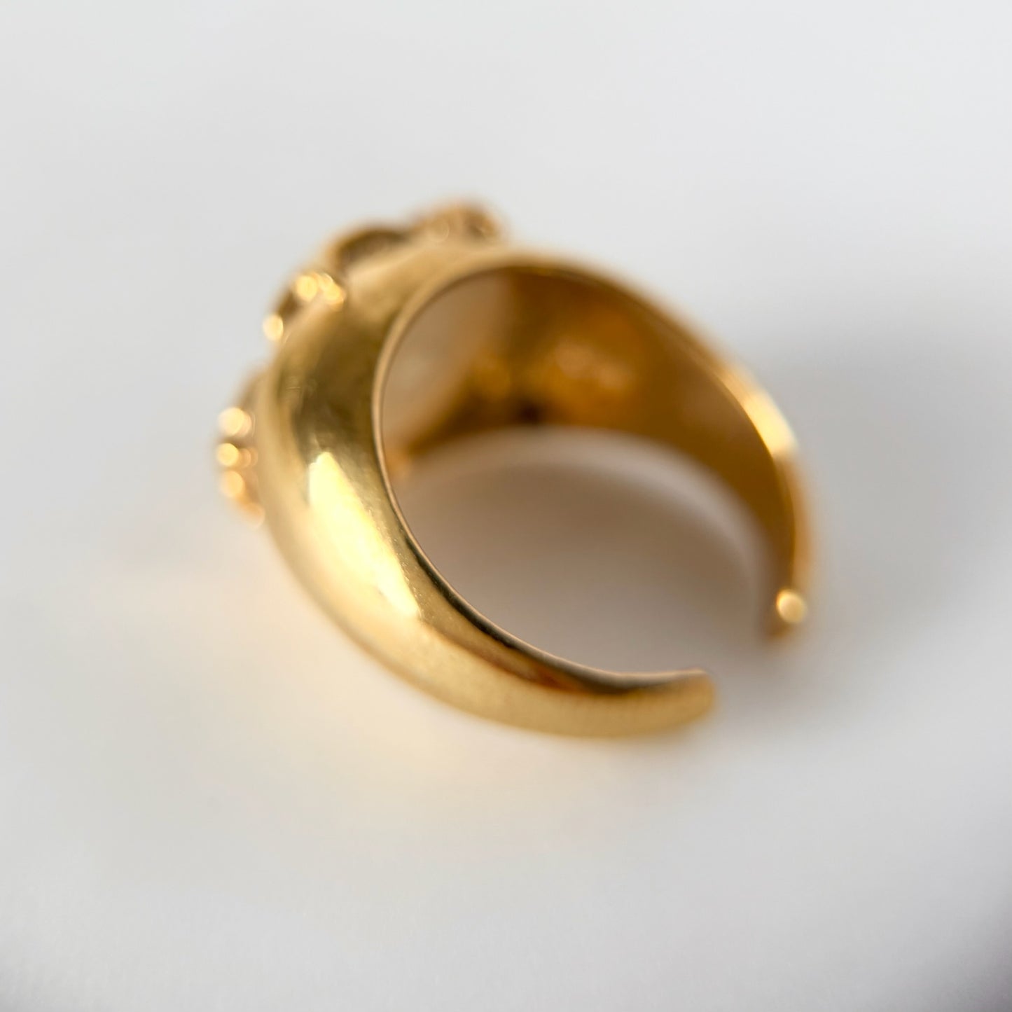 [ vintage pearl ] twinkle ring gold