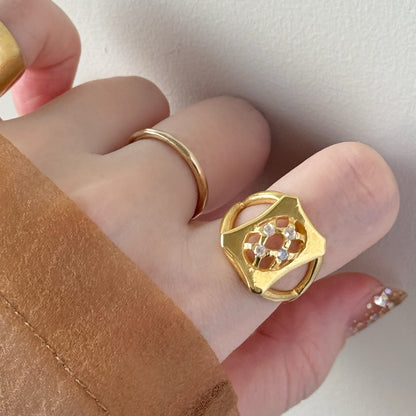 [ moon stone ] apple pie gold [ free size ]