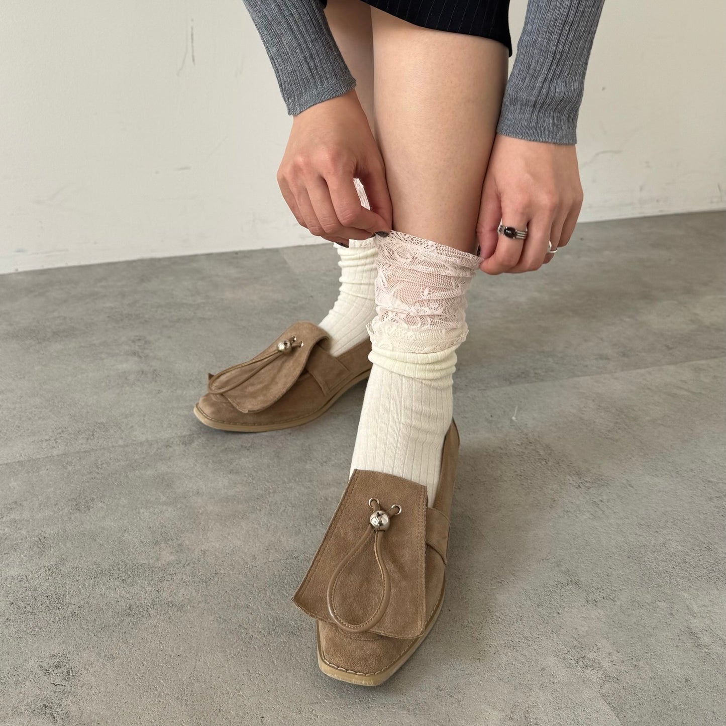 【B】socks happy bag