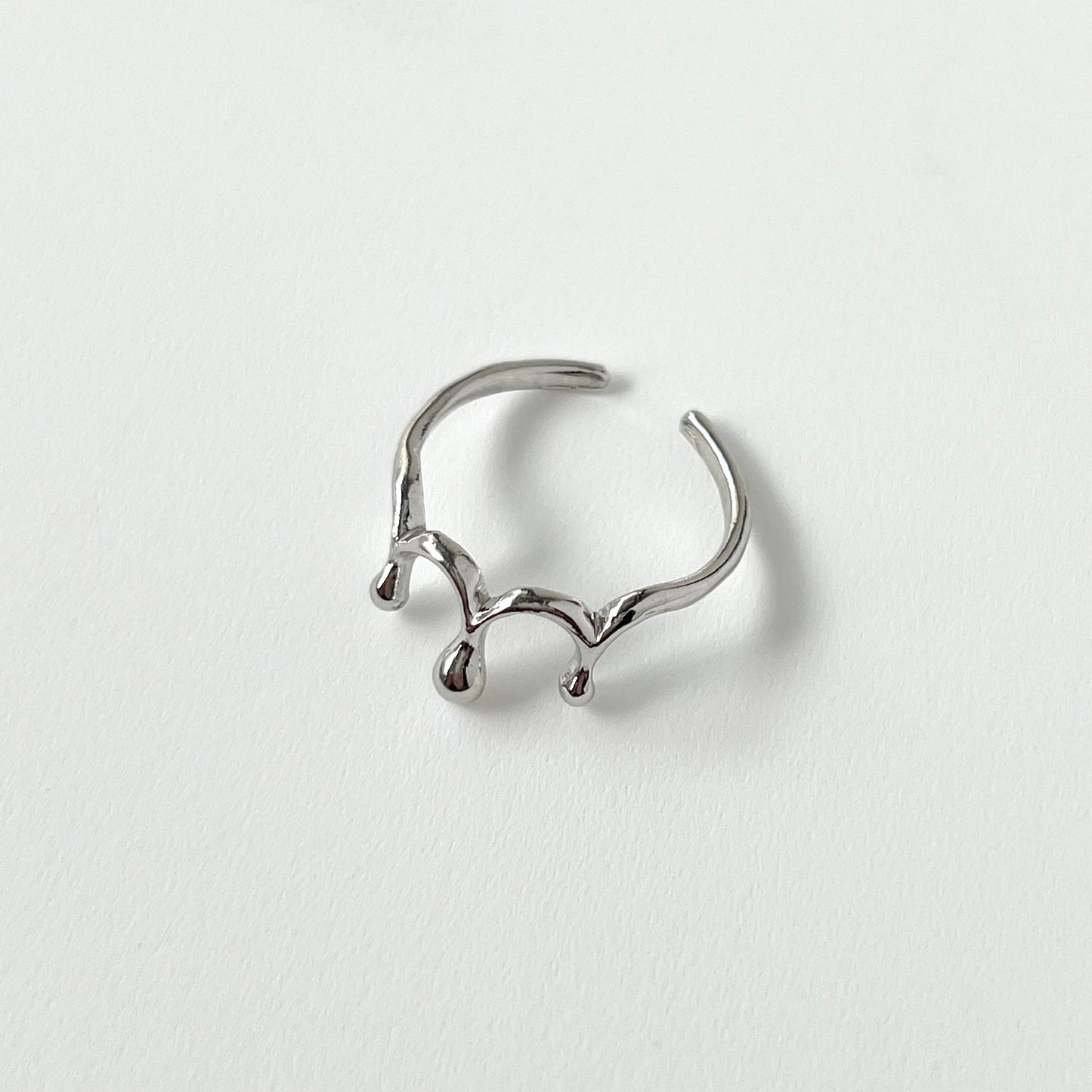 [ silver ] drop [ free size ]