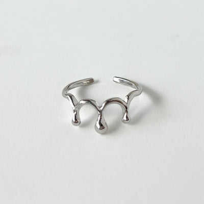 [ silver ] drop