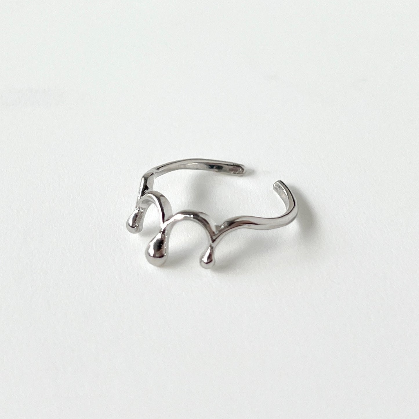 [ silver ] drop [ free size ]