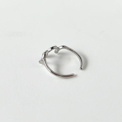 [ silver ] drop [ free size ]