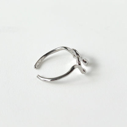 [ silver ] drop [ free size ]