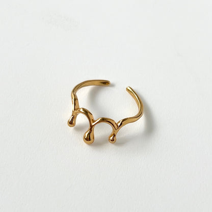 [ gold ] drop [ free size ]