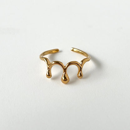 [ gold ] drop [ free size ]