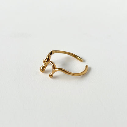 [ gold ] drop [ free size ]