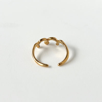 [ gold ] drop [ free size ]