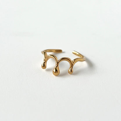 [ gold ] drop [ free size ]