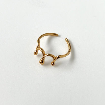 [ gold ] drop [ free size ]
