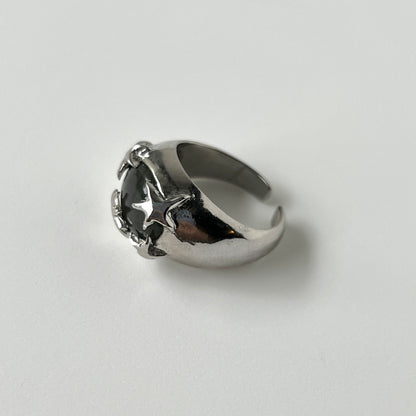 [ blue labradorite ] twinkle ring silver