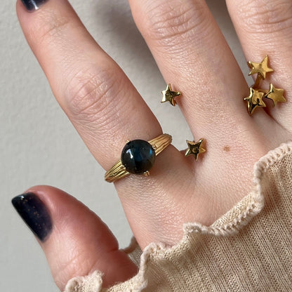 [ labradorite ] croissant gold