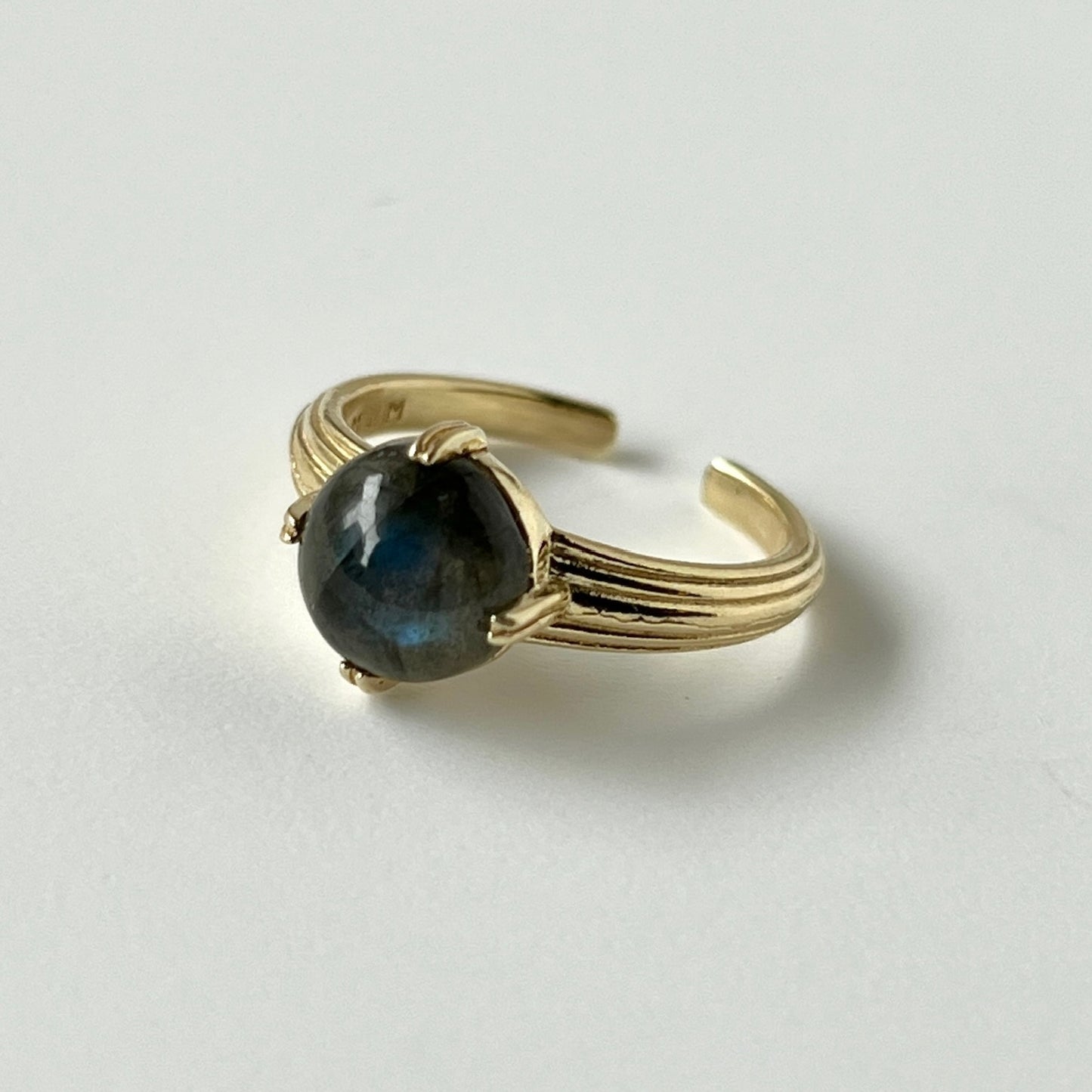 [ labradorite ] croissant gold