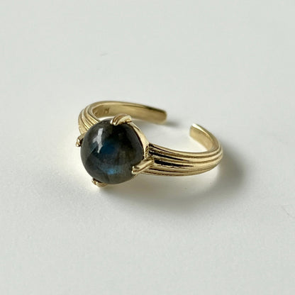 [ labradorite ] croissant gold