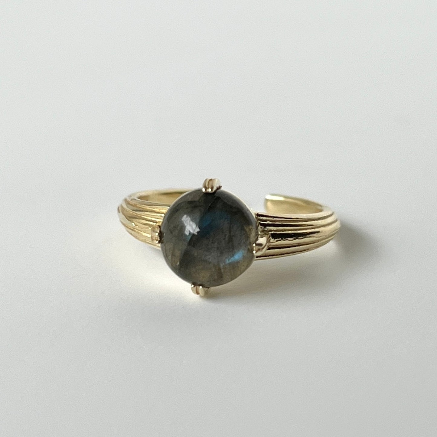 [ labradorite ] croissant gold