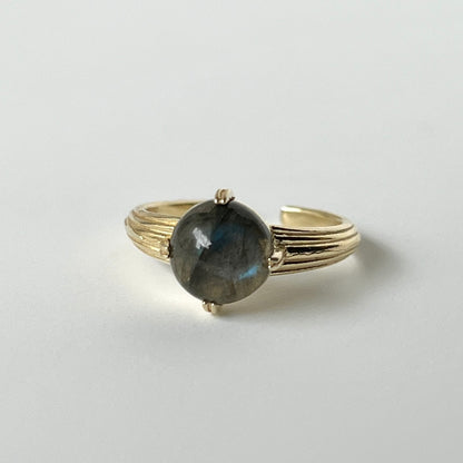 [ labradorite ] croissant gold