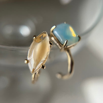 04. [ yellow ] gem MARQUISE gold