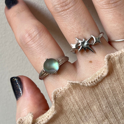 [ avalon shell ] croissant silver