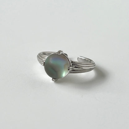 [ avalon shell ] croissant silver