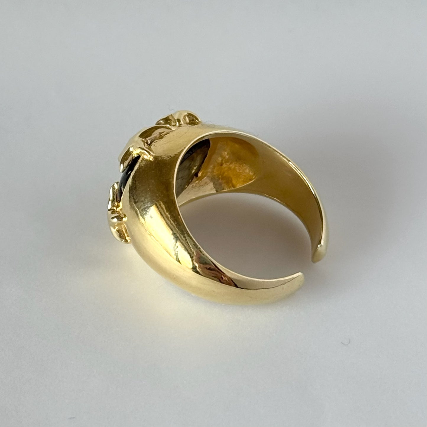 [ blue labradorite ] twinkle ring gold