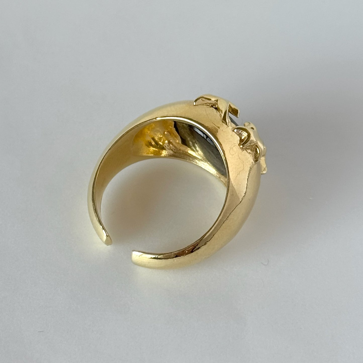 [ blue labradorite ] twinkle ring gold