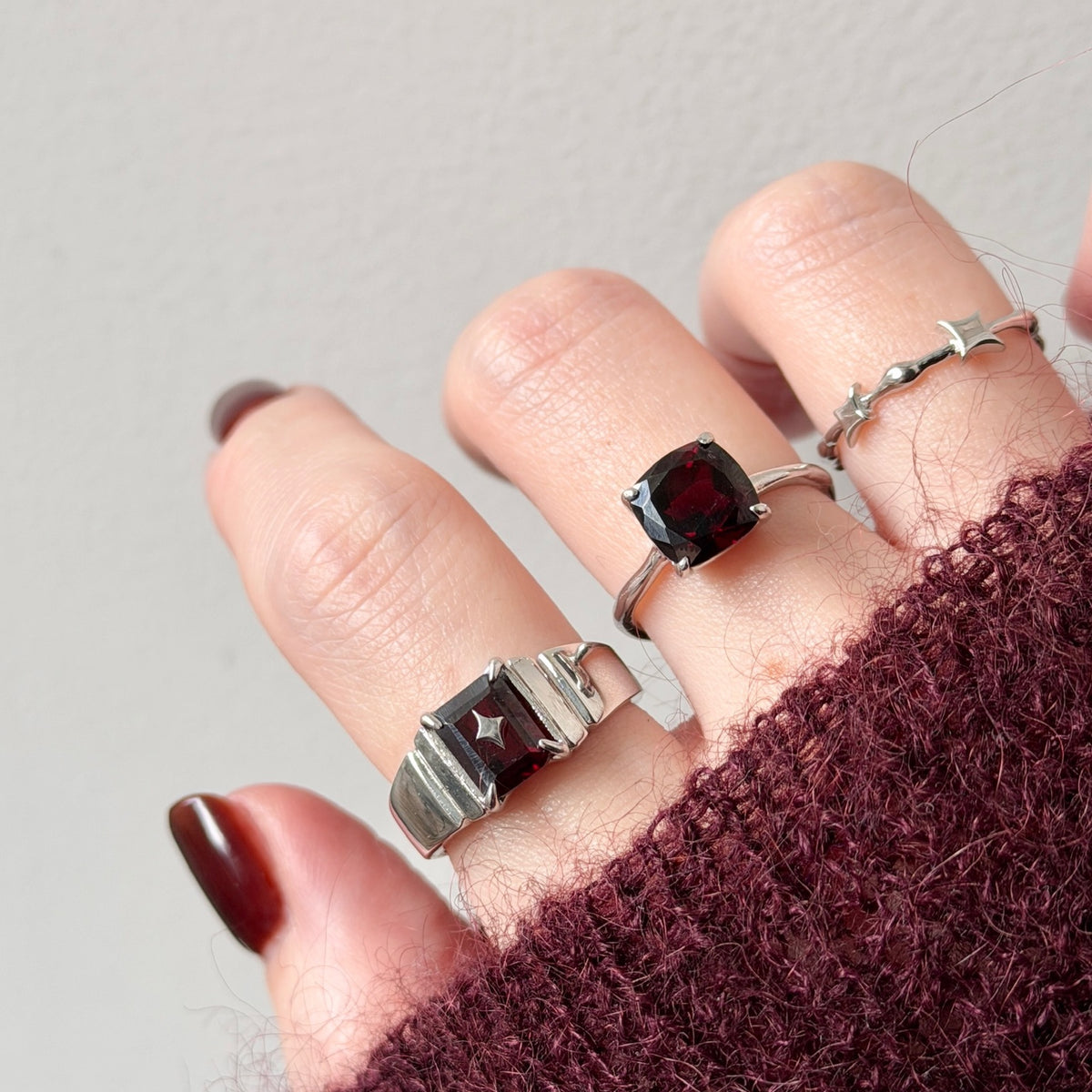 [ smoky quartz ] telescope silver