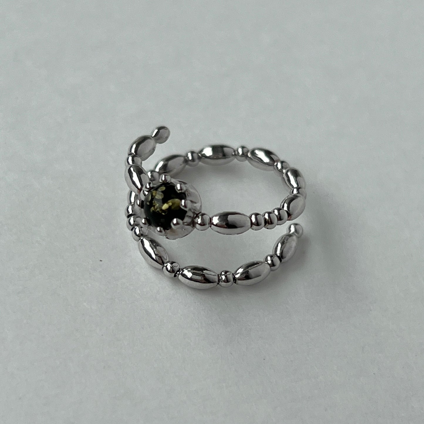 [ black amber ] sirius silver