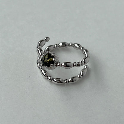 [ black amber ] sirius silver