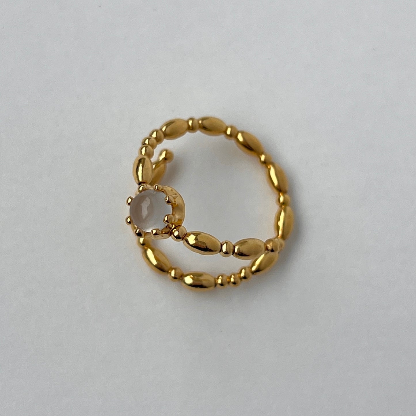 [ royal blue moon stone ] sirius gold