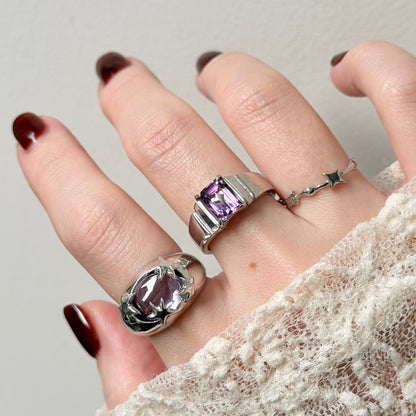 [ amethyst ] telescope silver