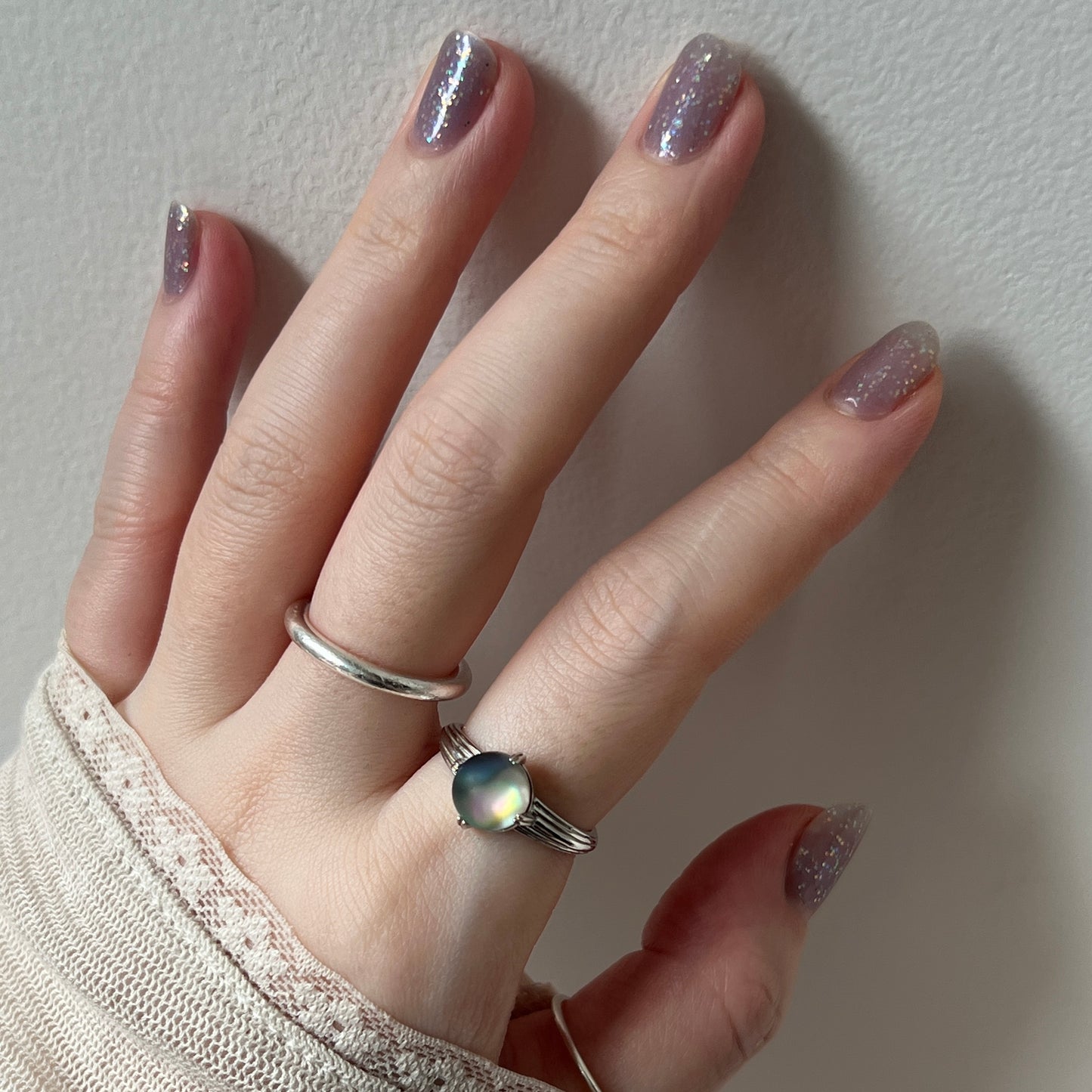 [ avalon shell ] croissant silver