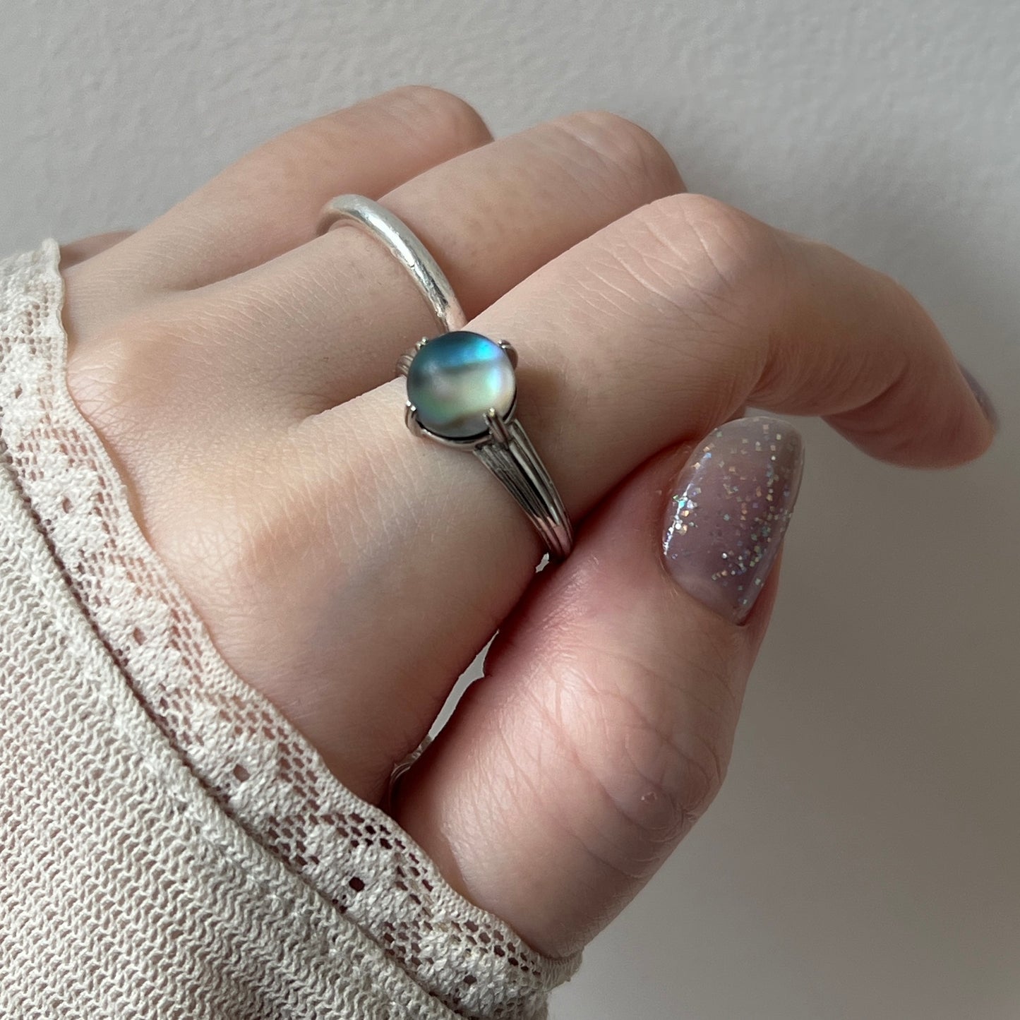 [ avalon shell ] croissant silver