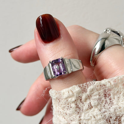 [ amethyst ] telescope silver