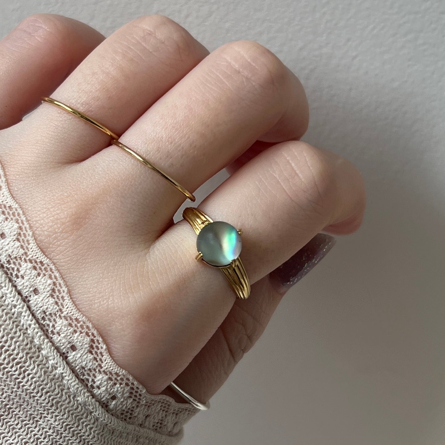 [ avalon shell ] croissant gold